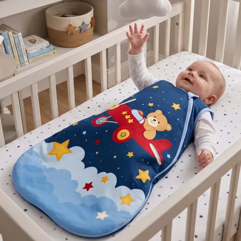 Teddy Star Flight Bamboo Sleep Bag