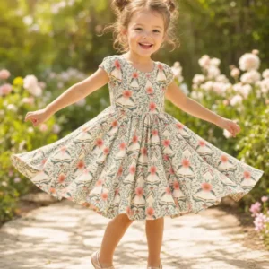 Blooming Stories Bamboo Twirl Dress