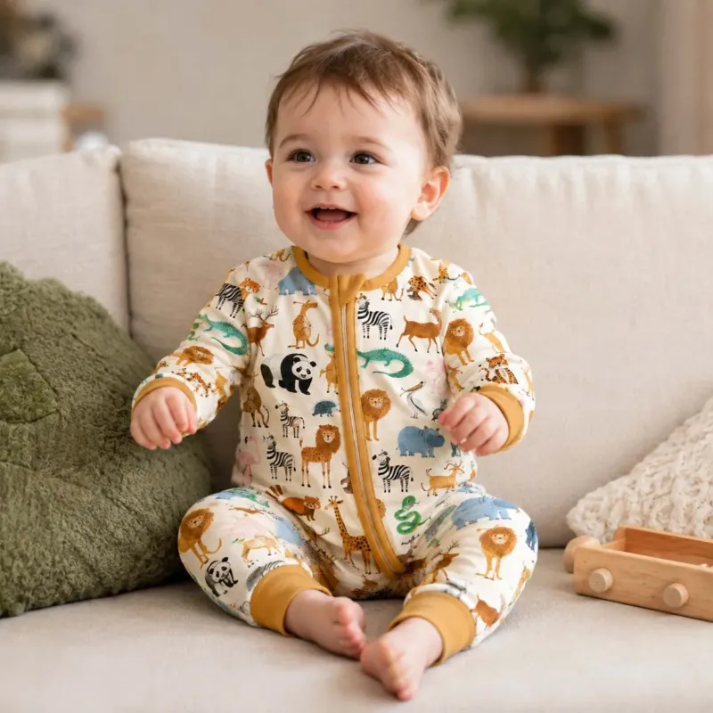 Wild Animal Collection Bamboo Convertible Zippy