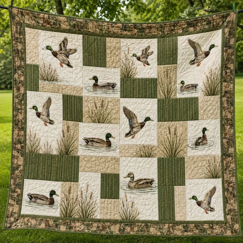 Woodland Wings Bamboo Quilt Blanket
