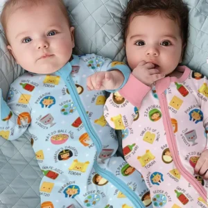 Cute Passover Characters Bamboo Convertible Zippy