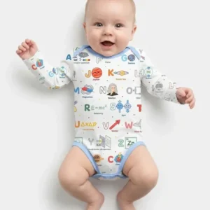 The Physics Alphabet Bamboo Bodysuit