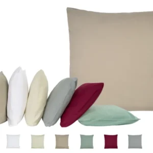 Kissenbezug ca. 80x80 cm einlaufsicheres Baumwoll-Feinjersey beties "BasicSoft"