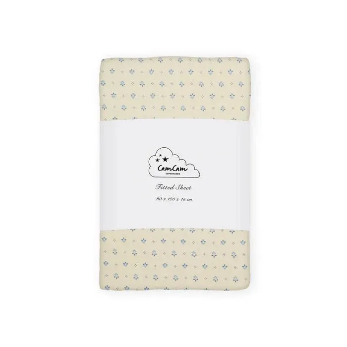 CAM CAM - Drap - Housse, 60 x 120 Cm - Gots - Capri