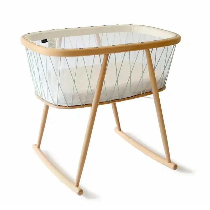 CHARLIE CRANE - Berceau Kumi / Cocon Mesh / Lacets Lichen / Matelas Mousse