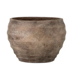 Deko-Blumentopf Valnera – Rustikales Terrakotta-Design in Braun