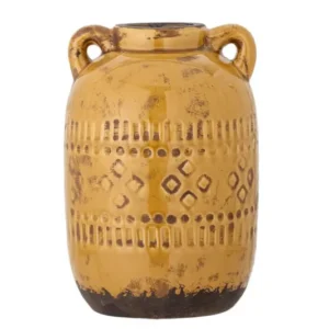 Vase "Miranda" - gelbes Terrakotta