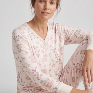 Berry Meadow Friends Bamboo Women Pajama Set