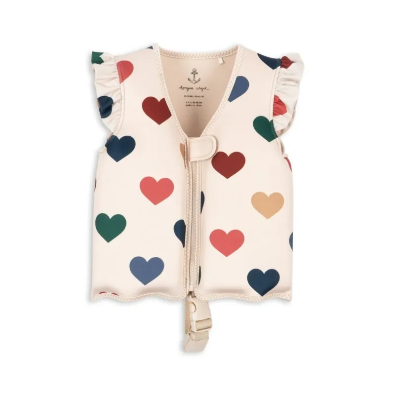 KONGES SLØJD - Gilet Natation Flotteur Néoprène - Bon Coeur