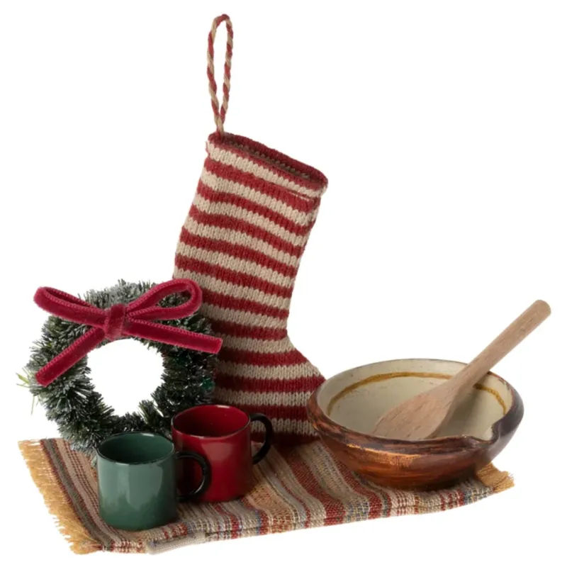 MAILEG - Ensemble De Noël Douillet Pour Souris Maileg