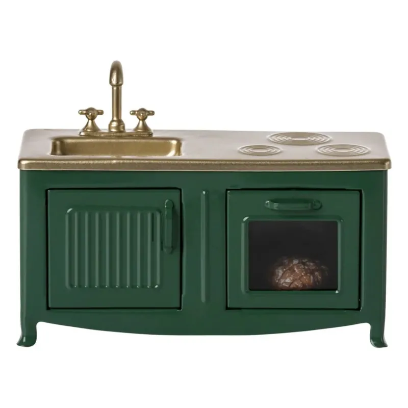 MAILEG - Meuble de Cuisine Pour Souris Maileg - Vert