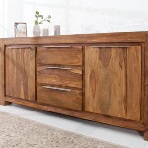 MAKASSAR Massives Sideboard 175cm Sheesham Kommode Palisander