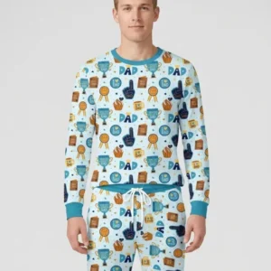 World's Best Dad Bamboo Men's Pajama Set