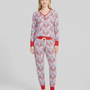 Patriotic Eagle Bamboo Women Pajama Set