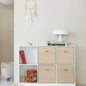 OLIVER FURNITURE - Étagère Wood 3×2 Horizontale Avec Socle