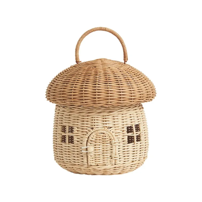 OLLI ELLA - Panier Champignon En Rotin - Naturel