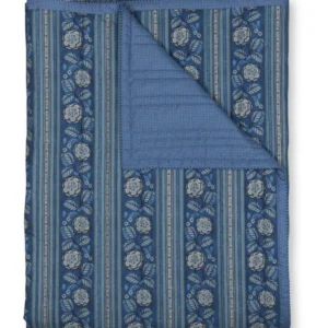 Pip Studio Rosa Rani Wohndecken - Dunkelblau