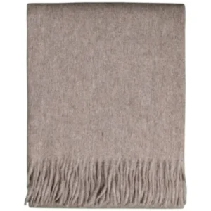 Alpaka Tagesdecke Svala - Reine Alpakawolle in Beige - 200x150 cm